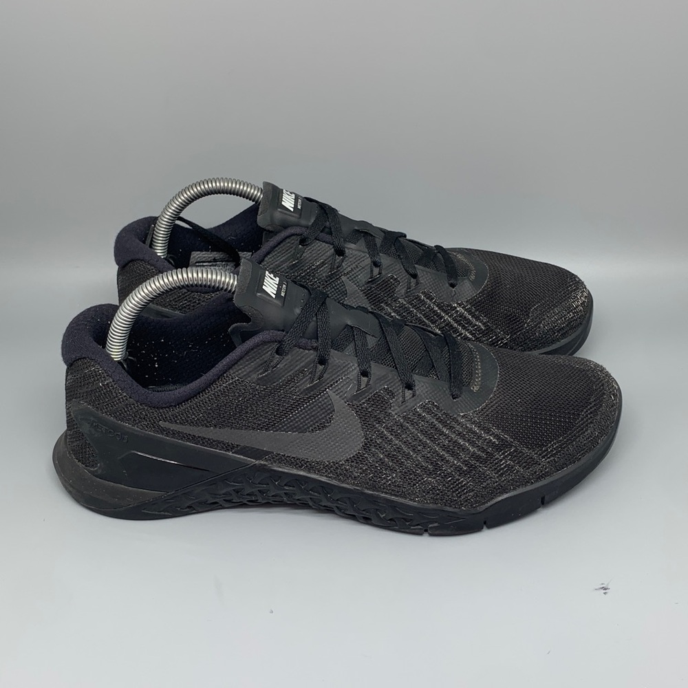 Nike Metcon 4 Black CrossTraining‎ Shoes 852928-002 Men’s Sz 8.5 Women's Sz 10